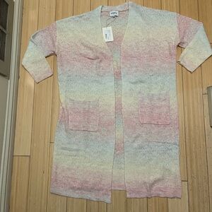 Frnch Limonette MS22-05 Gilet Cardigan Size Medium new with tags